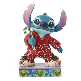 Disney Traditions by Jim Shore Christmas Morning Stitch Figurine