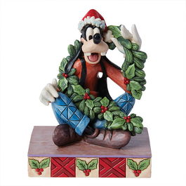 Disney Traditions by Jim Shore A Goofy Christmas Goofy Figurine