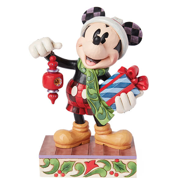 Disney Traditions by Jim Shore Christmas Magic Mickey Mouse Figurine