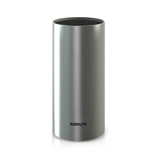 Samura Stainless Steel Bamboo Style Knife Brush Block