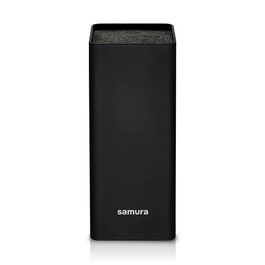 Samura Soft Touch Square Knife Brush Block Black