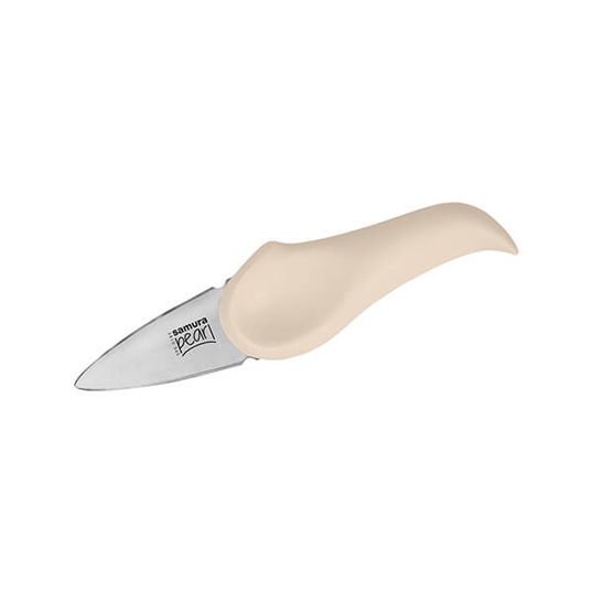 Samura Pearl 7.3cm Oyster Knife Beige