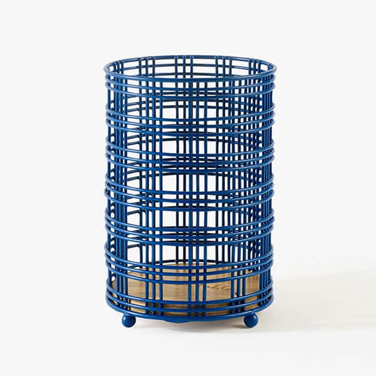 Sur La Table Colour Me Happy Blue Utensils Holder