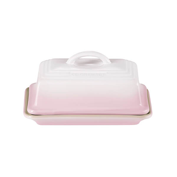 Le Creuset Shell Pink Stoneware Butter Dish