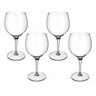 Villeroy & Boch Maxima Set of 4 Burgundy Goblets