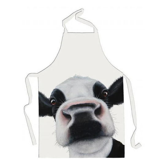 Lucy`s Farm Silly Friesian Moo Design Adult Apron