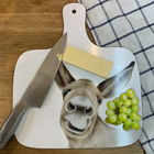 Lucy`s Farm Wonkey Donkey Design Large Chopping Board
