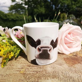 Lucy's Farm Silly Friesian Moo Cow Large Mug