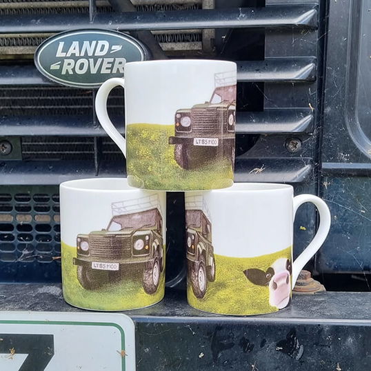 Lucy`s Farm Defender Moo Cow Regular Mug
