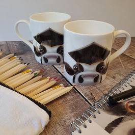 Lucy's Farm Graduation Moo Cow Regular Mug
