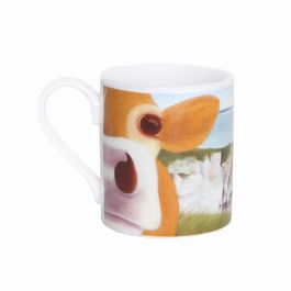Lucy's Farm Moo Selfie at Old Harry Cow Regular Mug