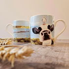 Lucy`s Farm Moo Selfie at Swanage II Regular Mug