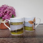 Lucy`s Farm Moo Selfie at Swanage Cow Regular Mug