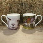 Lucy`s Farm Sheep Selfie at Milton Abbas Regular Mug