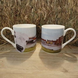Lucy's Farm Moo Selfie at Wareham Cow Regular Mug