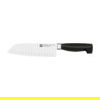 Zwilling J A Henckels Four Star 18cm Hollow Ground Santoku Knife