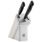 Zwilling J A Henckels Four Star 4 Piece White Knife Block Set with KiS Technology