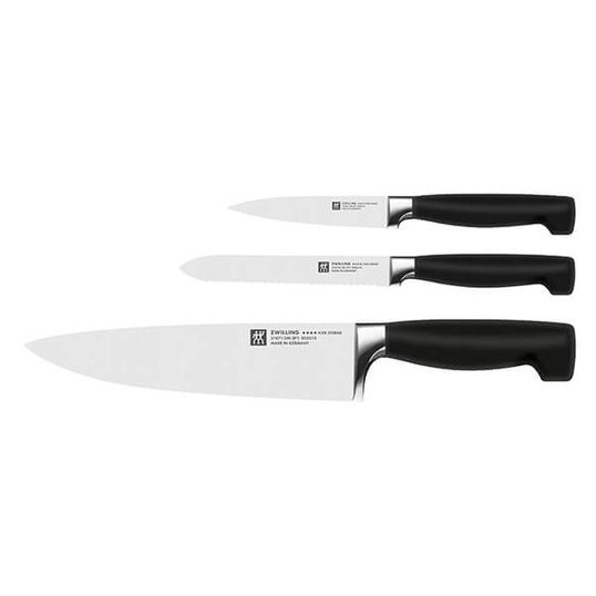 Zwilling J A Henckels Four Star 3 Piece Knife Set