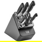 Zwilling J A Henckels Four Star 7 Piece Knife Block Set with v2.0 KiS Technology, Anthracite