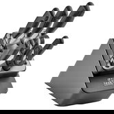 Zwilling J A Henckels Four Star 7 Piece Knife Block Set with v2.0 KiS Technology, Anthracite