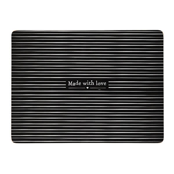 Made With Love Set of 4 Placemats