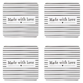 Made With Love Set of 4 Coasters