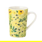 English Tableware Company Bee Beautiful Green Latte Mug