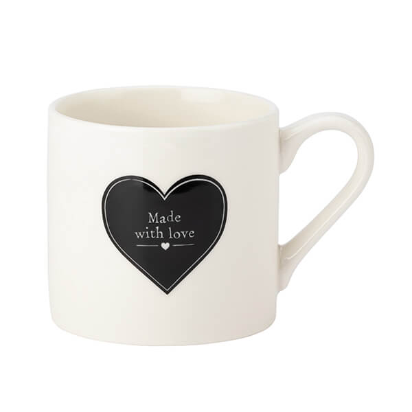 Made With Love Heart Mug