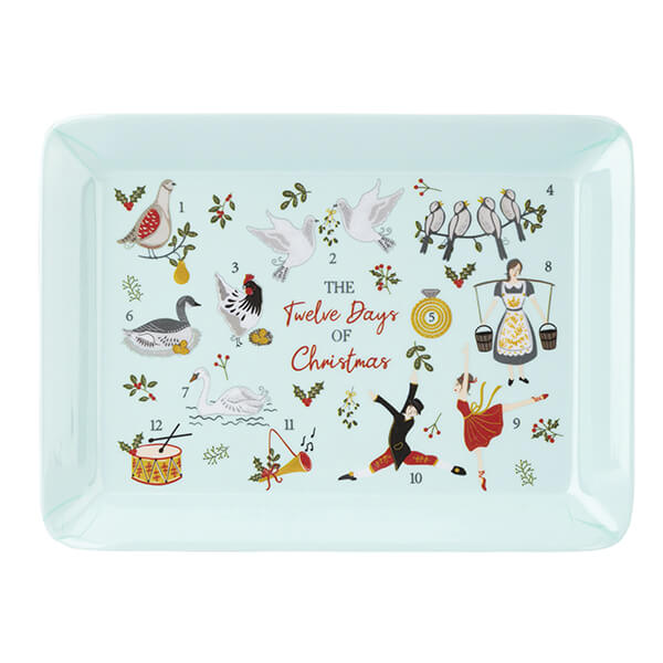 Twelve Days of Christmas Scatter Tray