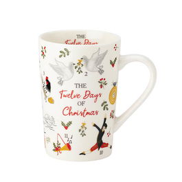 Twelve Days of Christmas Latte Mug