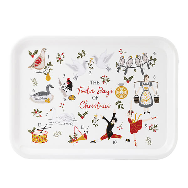 Twelve Days of Christmas Large Tray