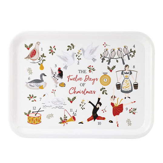 Twelve Days of Christmas Large Tray