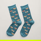 Seasalt Womens Bamboo Arty Socks Sunshade Wade Size 4-7