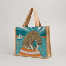 Seasalt Cute Jute Wally the Walrus Rockpool