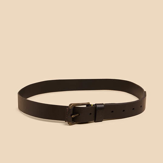 White Stuff Leather Belt Pure Black
