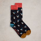 White Stuff Mens Puffin Ankle Socks