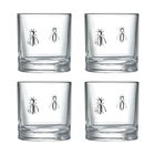 La Rochere Bee Whisky Tumbler 320ml Set Of 4