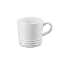 Le Creuset White Stoneware Cappuccino Mug