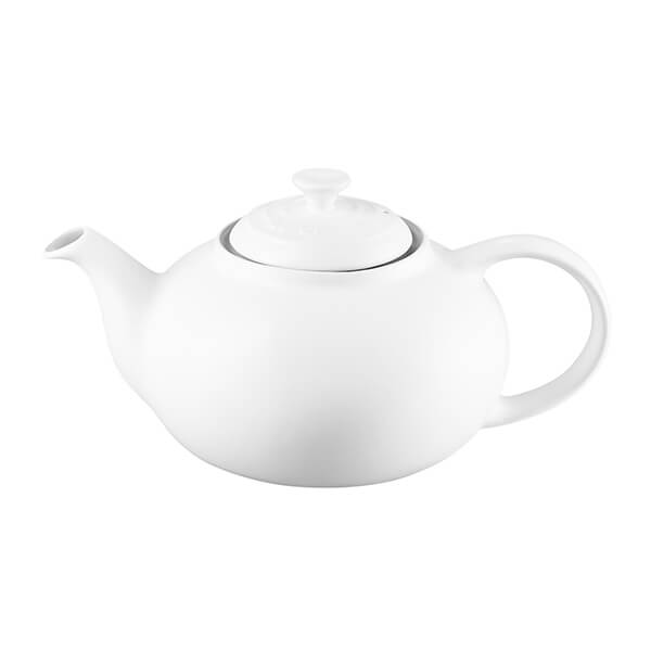 Le Creuset White Stoneware 1.3L Classic Teapot