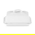 Le Creuset White Stoneware Butter Dish