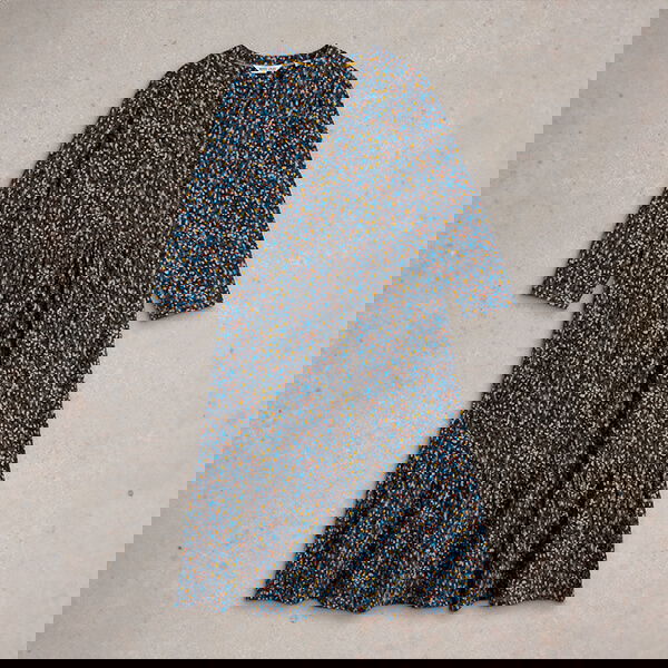 White Stuff Naya Jersey Dress Navy Multi