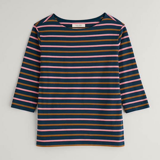 Seasalt Sailor Top Duet Breton Maritime Grain