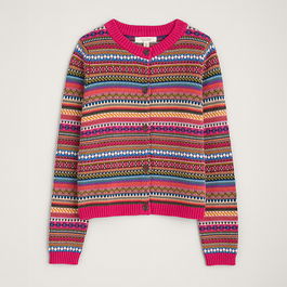 Seasalt Cove Cottage Cardigan Seed Pod Oregano Multi