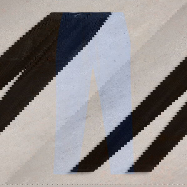 White Stuff Twister Cord Trouser Dark Navy