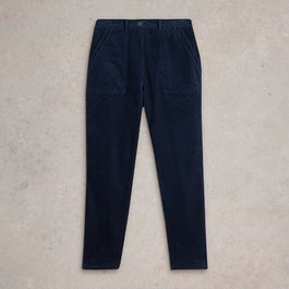 White Stuff Twister Cord Trouser Dark Navy