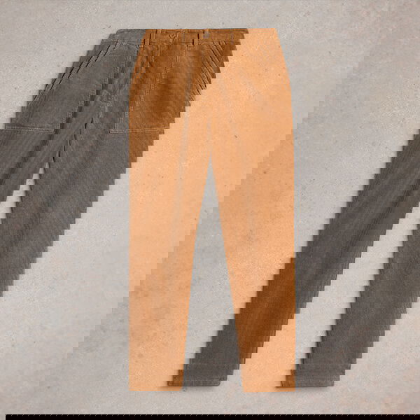 White Stuff Twister Cord Trouser Mid Tan
