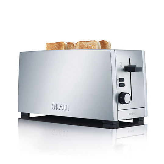 Graef Stainless Steel 4 Slice Toaster