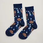 Seasalt Womens Bamboo Arty Socks Gatehouse Dark Night Size 8-12