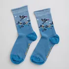 Seasalt Snowy Scenes Socks Gwennol Starling Size 4-7