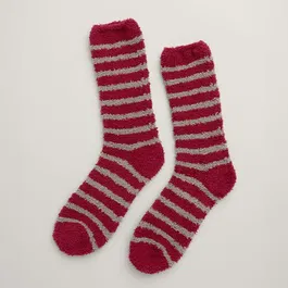 Seasalt Mens Fluffies Short Socks Breton Acer Mushroom Size 8-12